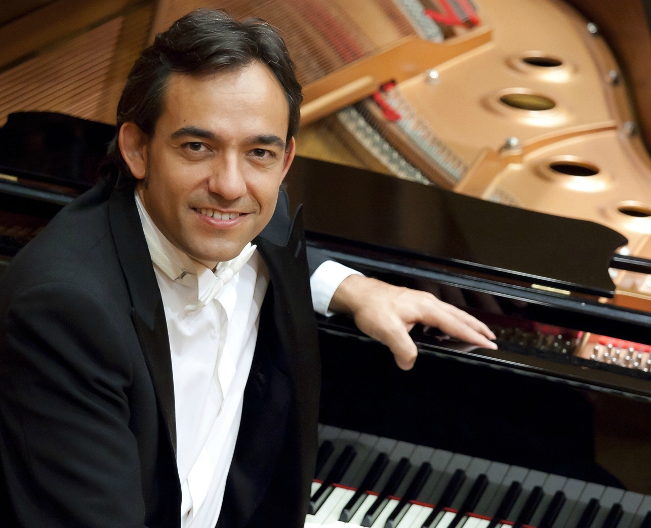 Pablo Martos, José Ignacio López eta Josu Okiñena